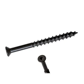 1/4 x 2 3/4 Simpson Trim Head Titen Turbo™ Concrete and Masonry Screw Anchor Zinc Plated w/ Ceramic Coat Bronze (T25 6-Lobe) - Box (100)