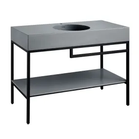 ANZZI Siena 48 in. Console Sink with Matte Grey Counter Top