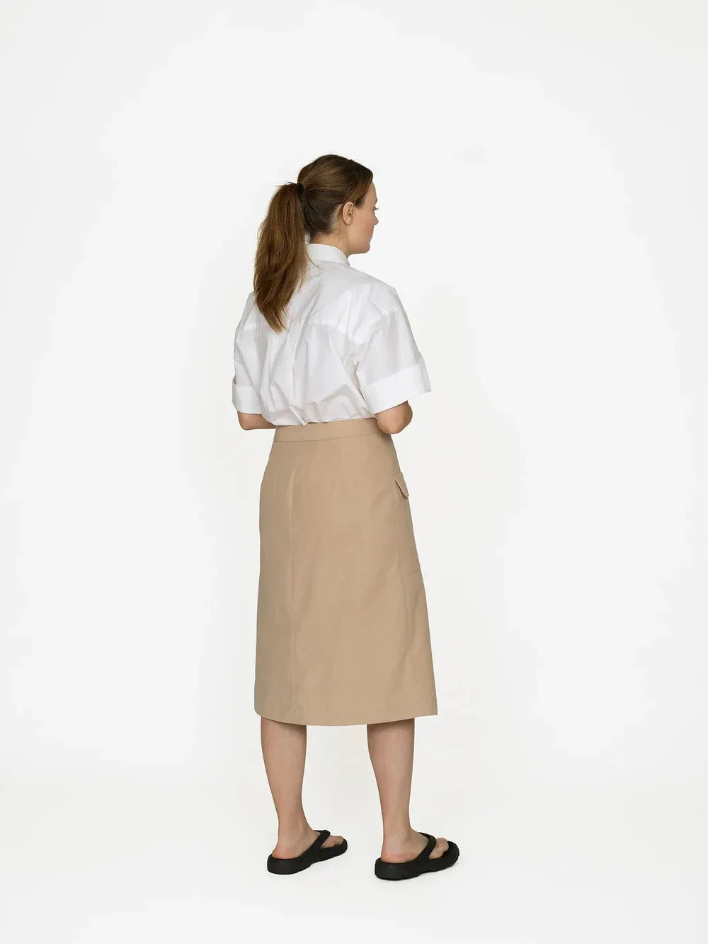 Asymmetric Midi Skirt - Sewing Patterns | The Assembly Line