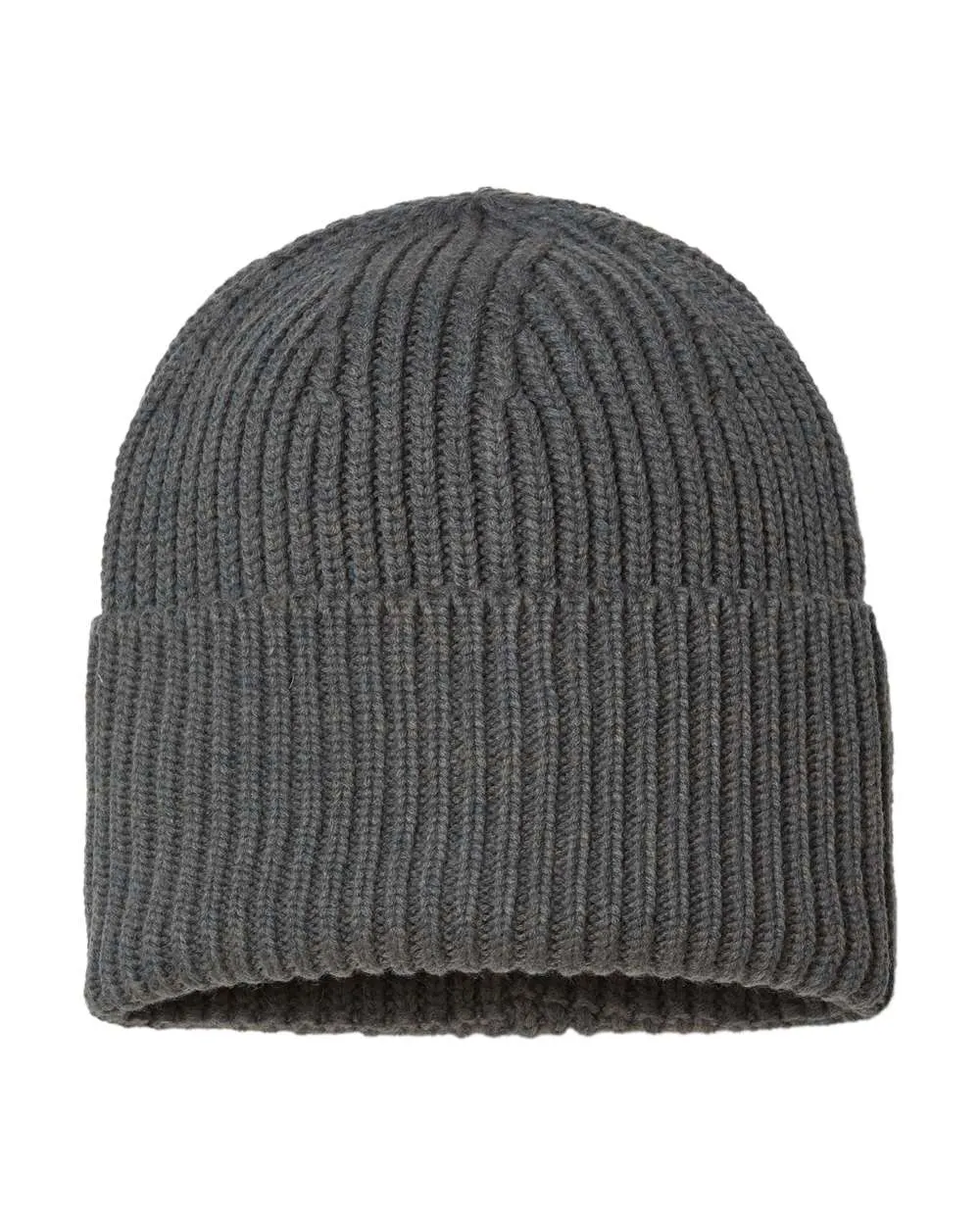 Atlantis Headwear OAK - Sustainable Chunky Rib Knit Cap, Beanie