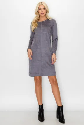 Aurora Dress - Charcoal