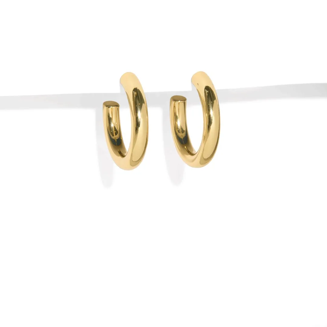 AVANT BOLD MEDIUM HOOPS