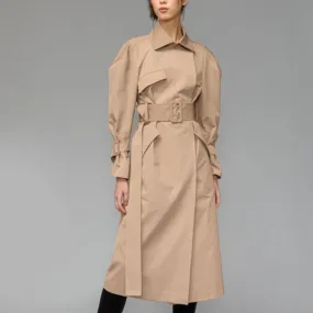 Basic structure signature trench coat