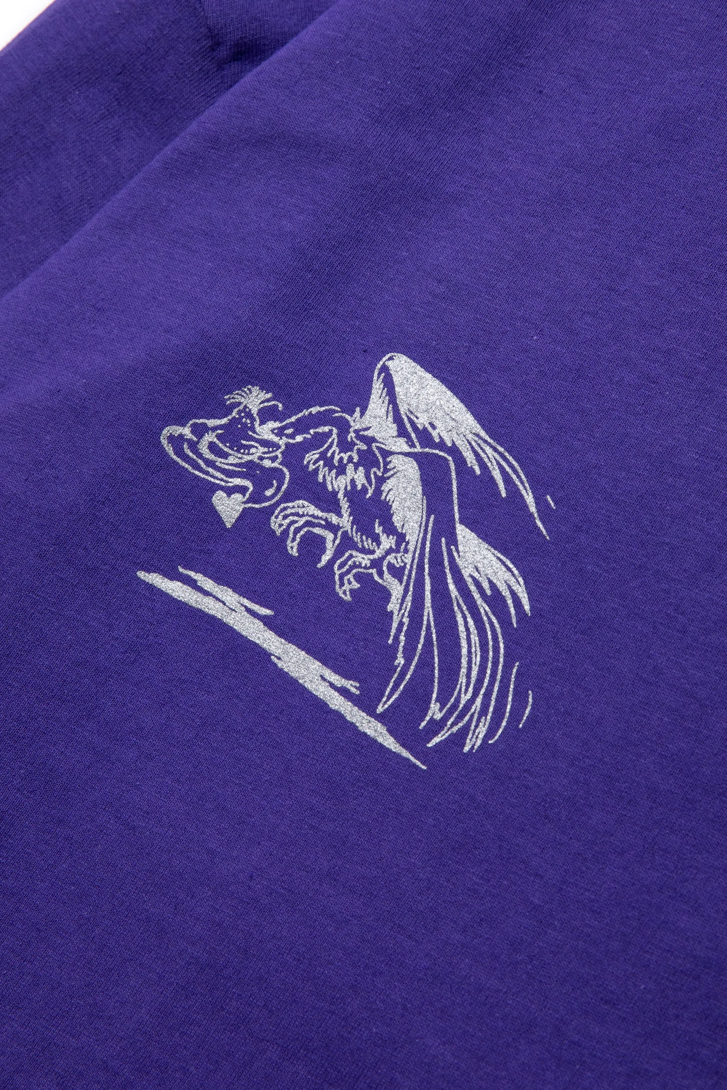 BUZZARD CONTROL L/S TEE PURPLE