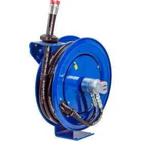 Coxreels MPD-N-330 3/8"x30' 3000 PSI Dual Hydraulic Spring Retractable Steel Hose Reel