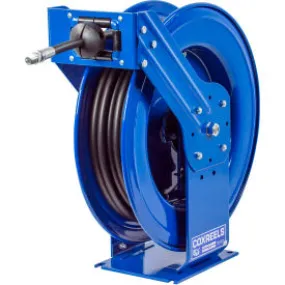 Coxreels TMP-N-450 1/2"x50' 3000 PSI Supreme Duty Spring Retractable Medium Pressure Steel Hose Reel