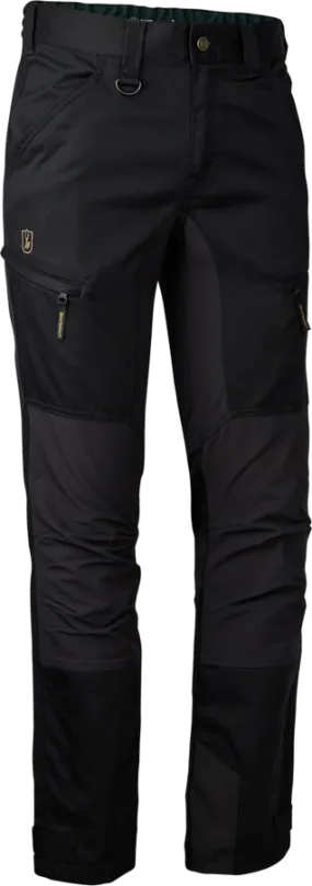 Deerhunter Men&#x27;s Rogaland Stretch Trousers with Contrast Black | Buy Deerhunter Men&#x27;s Rogaland Stretch Trousers with Contrast Black here | Outnorth