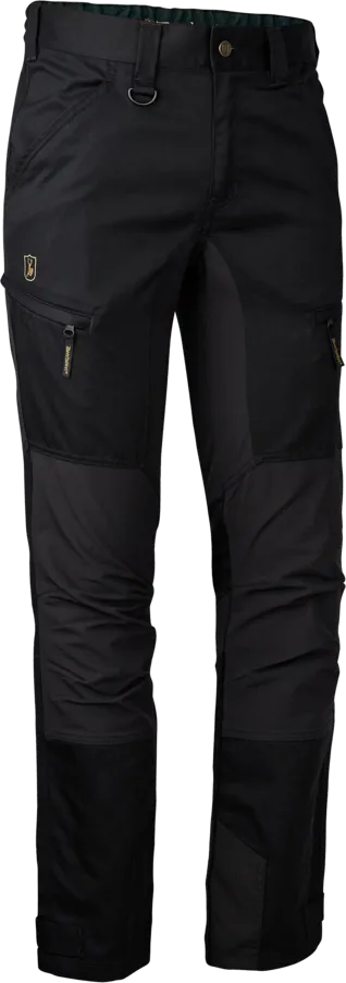 Deerhunter Men&#x27;s Rogaland Stretch Trousers with Contrast Black | Buy Deerhunter Men&#x27;s Rogaland Stretch Trousers with Contrast Black here | Outnorth