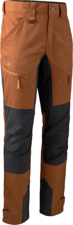 Deerhunter Men&#x27;s Rogaland Stretch Trousers with Contrast Burnt Orange | Buy Deerhunter Men&#x27;s Rogaland Stretch Trousers with Contrast Burnt Orange here | Outnorth