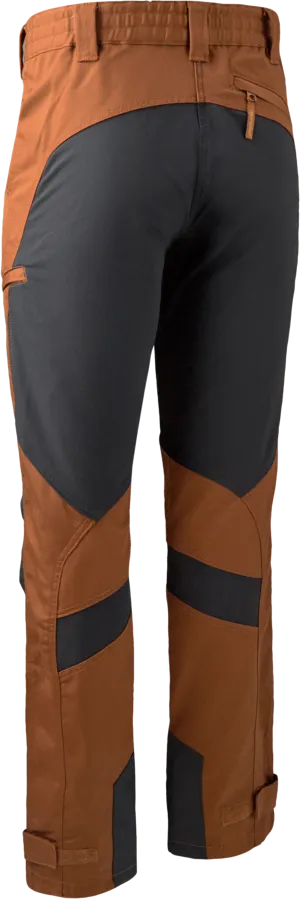 Deerhunter Men&#x27;s Rogaland Stretch Trousers with Contrast Burnt Orange | Buy Deerhunter Men&#x27;s Rogaland Stretch Trousers with Contrast Burnt Orange here | Outnorth