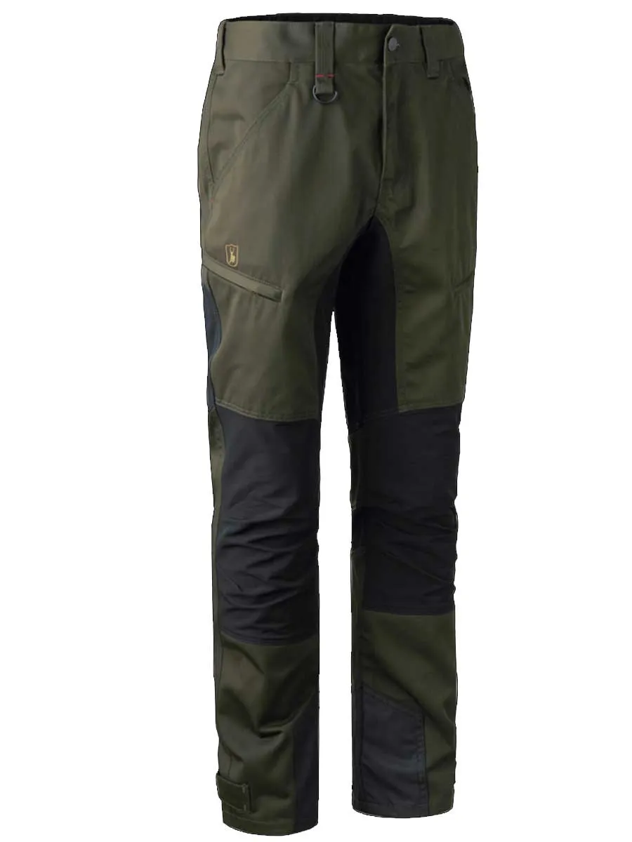 DEERHUNTER Rogaland Stretch Trousers Contrast - Men's - Adventure Green