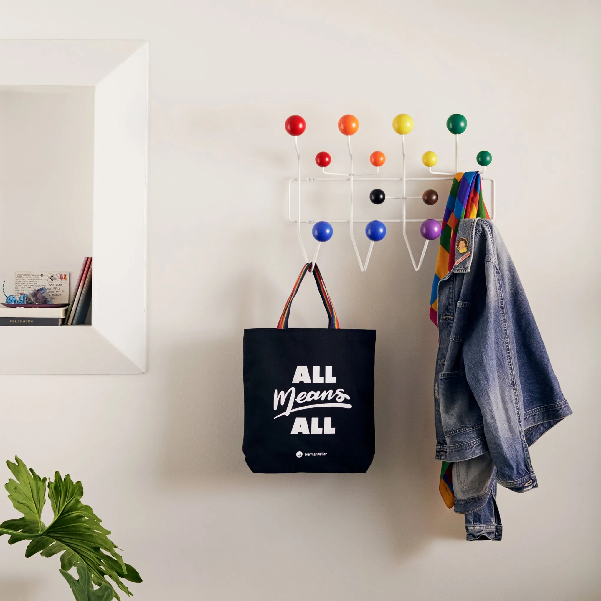 Eames® Hang-It-All Coat Rack - Pride Edition from Herman Miller