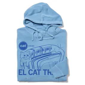 El Cat Train Pullover Hoodie