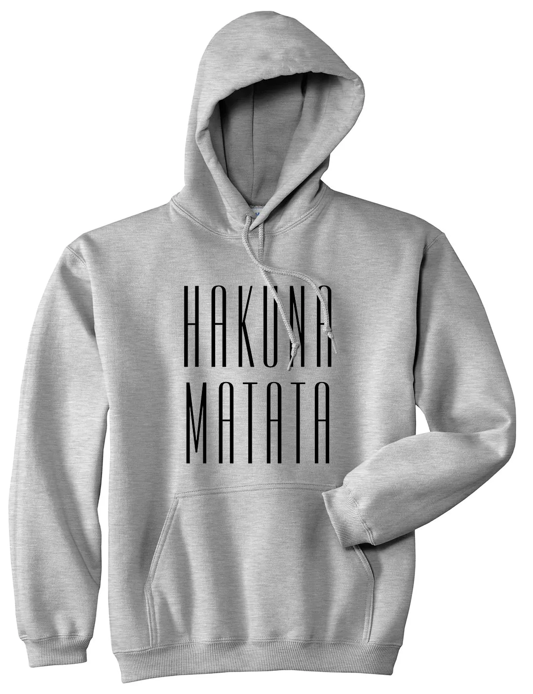 Hakuna Matata No Worries Mens Pullover Hoodie