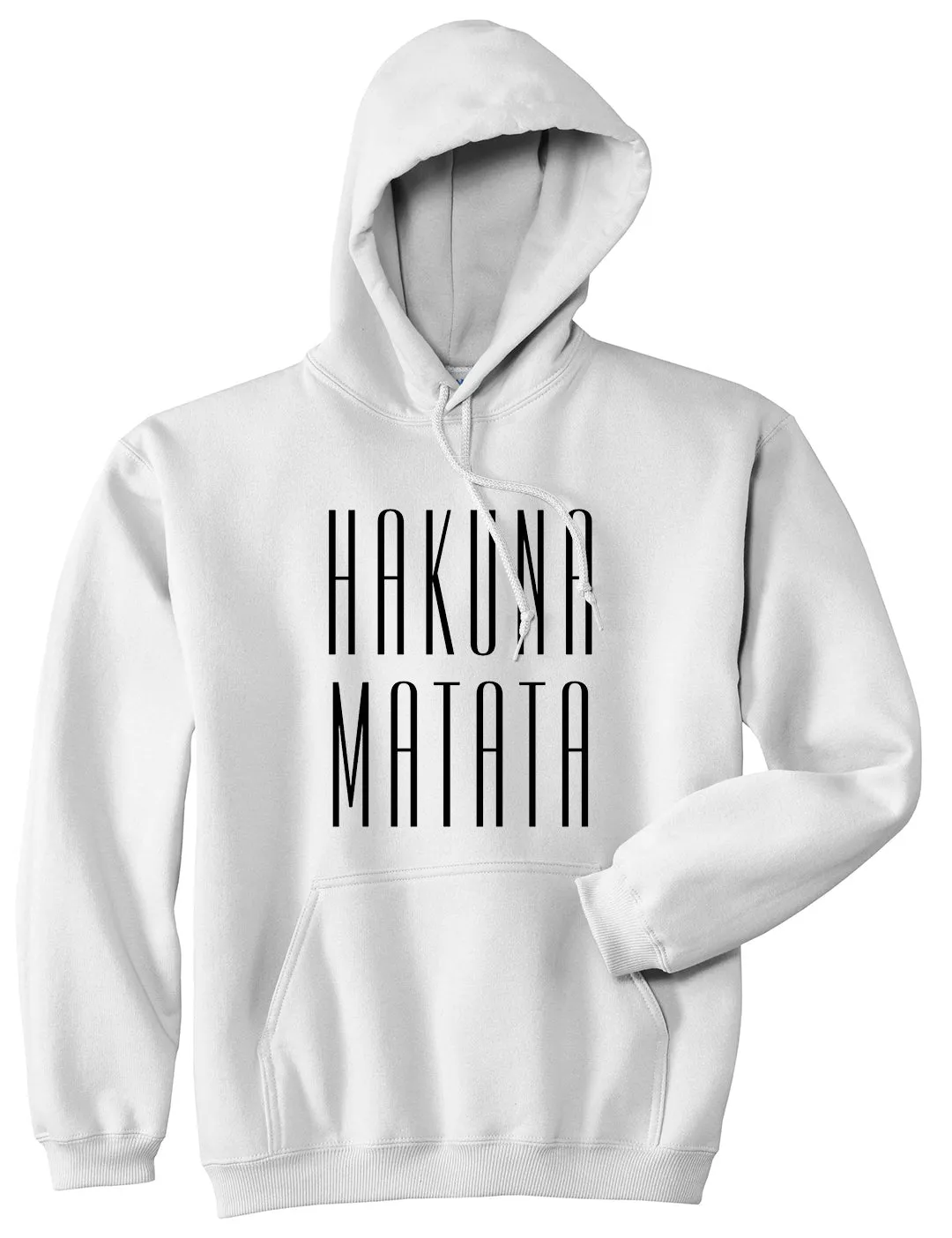 Hakuna Matata No Worries Mens Pullover Hoodie