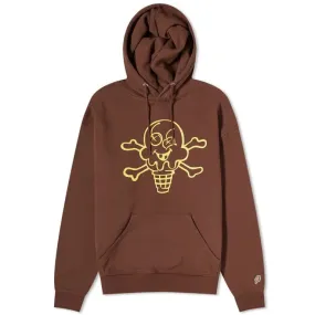 Icecream Cones And Bones sweatshirt, brown