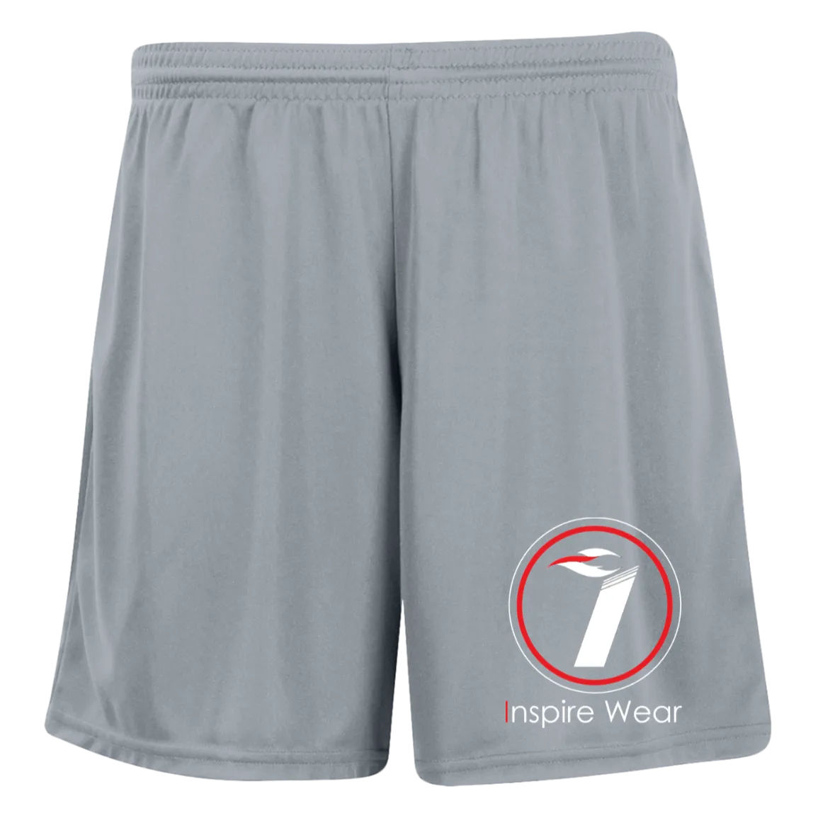 Inspire Wear logo Ladies' Moisture-Wicking 7 inch Inseam Training Shorts