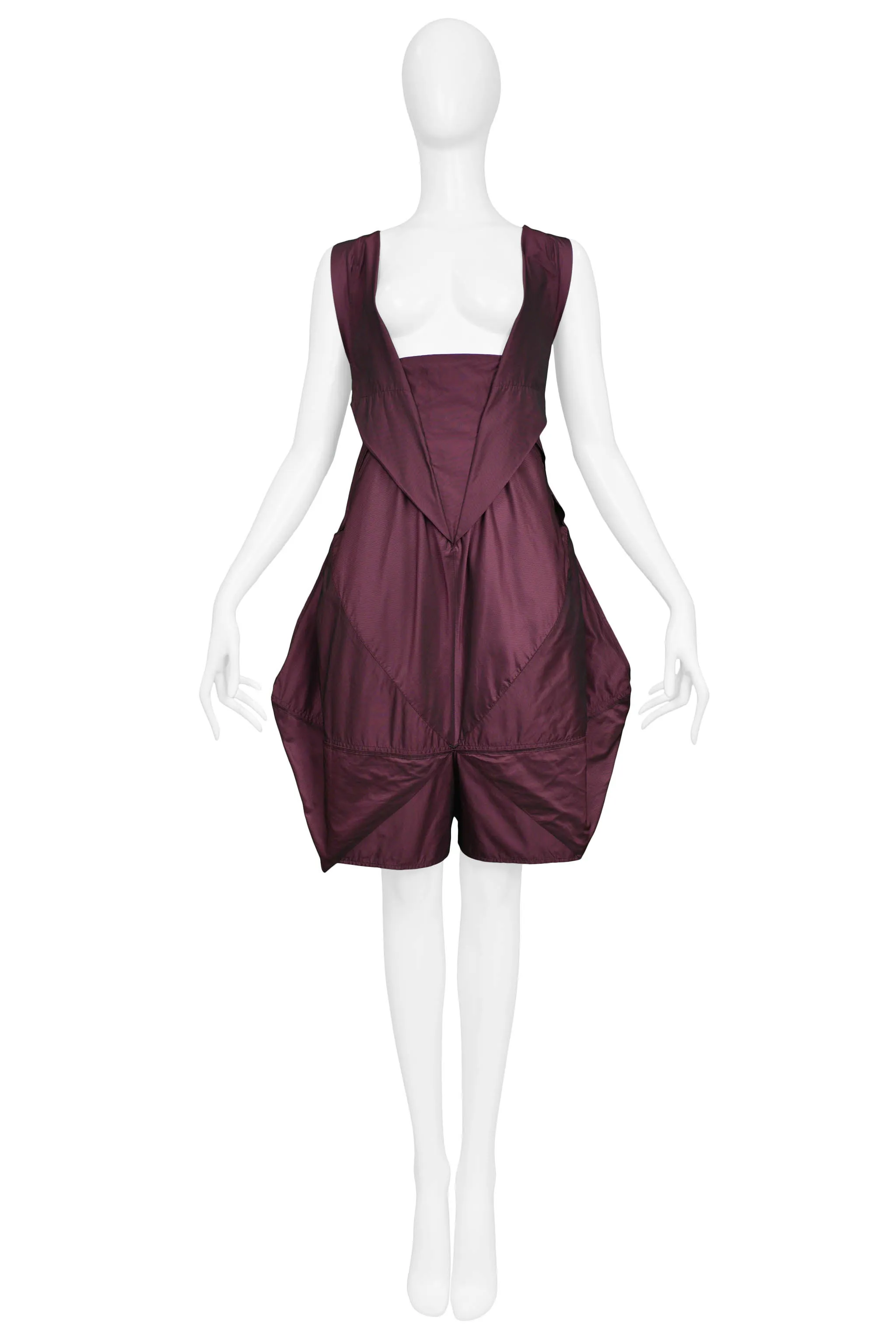 ISSEY MIYAKE PURPLE AVANT GARDE BALLOON ROMPER