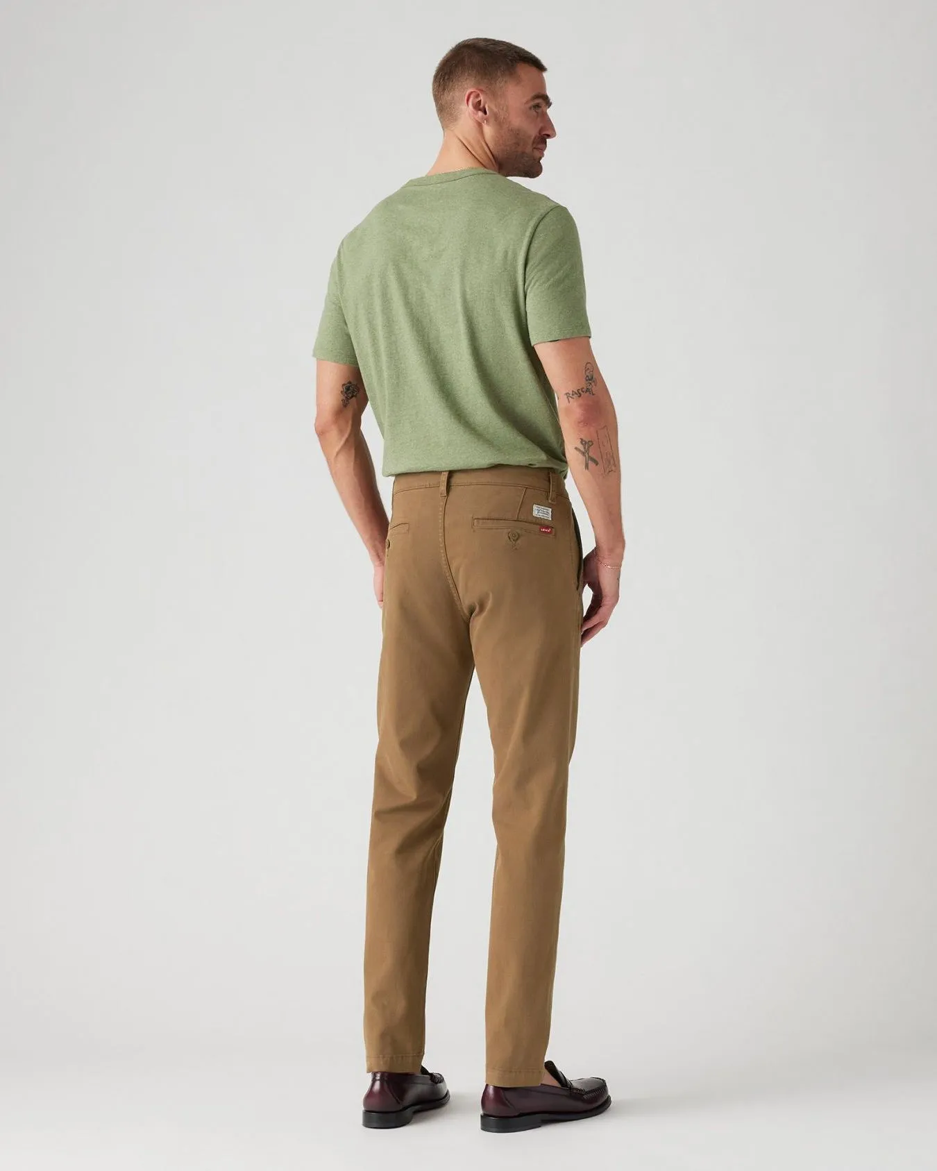 Levi's® XX Chino Standard II Regular Tapered Mens Chinos - Karla Brown Shady GD