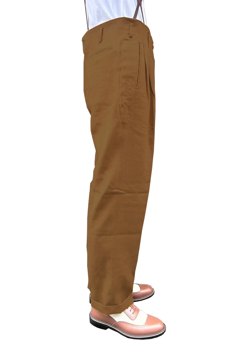 Linen Two Tack Trousers