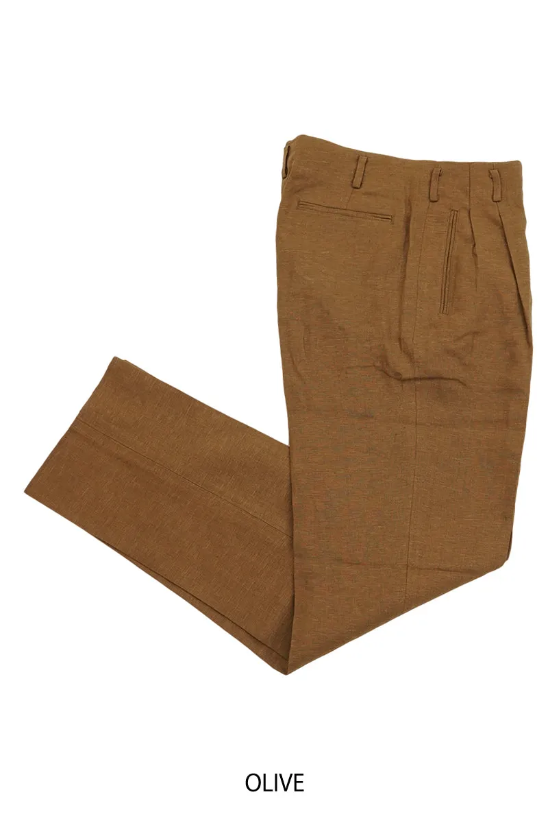 Linen Two Tack Trousers