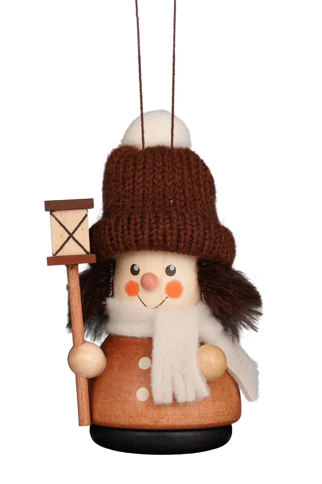 Little gnome Christmas tree decoration - Carol singer