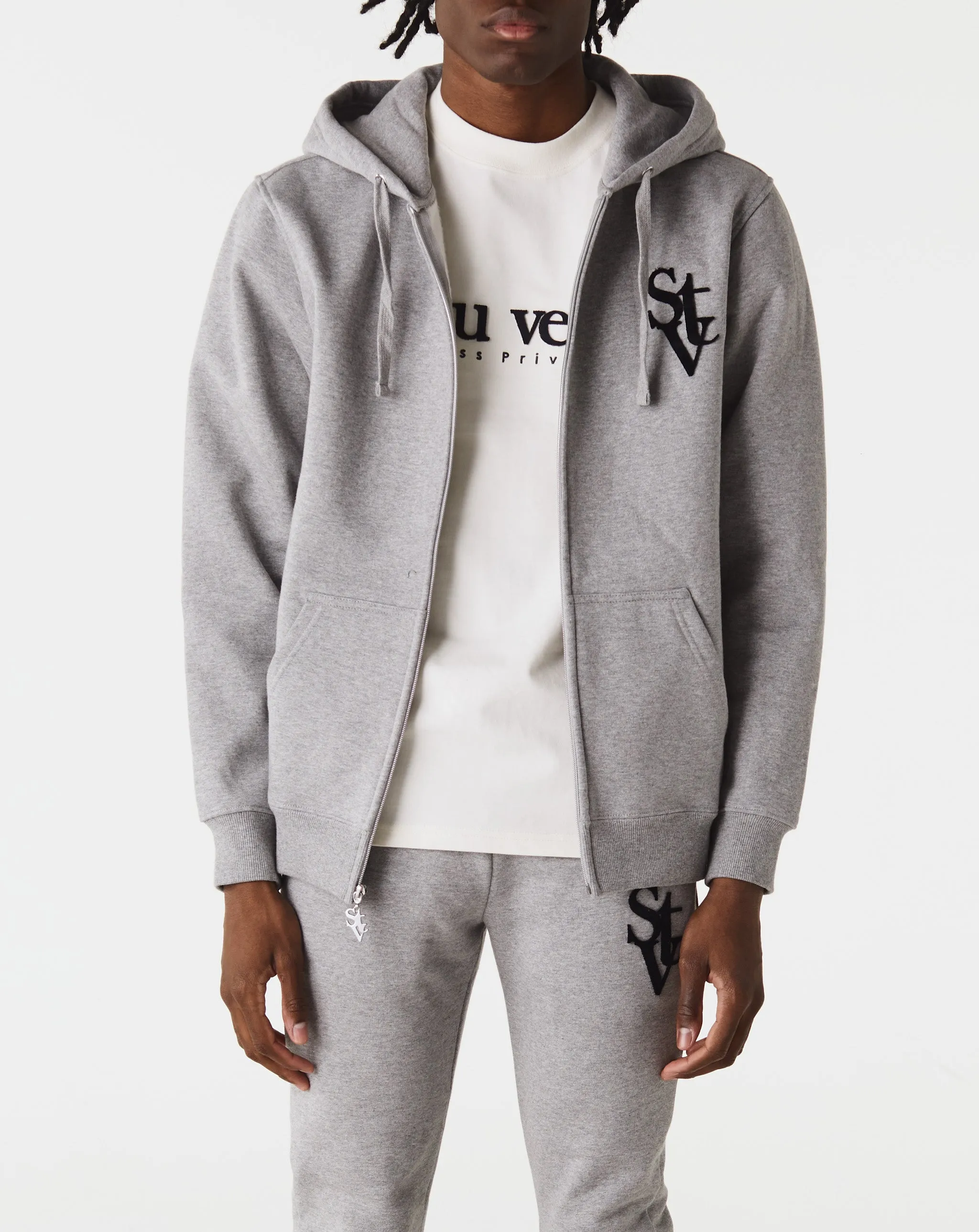 Logo Zip Hoodie