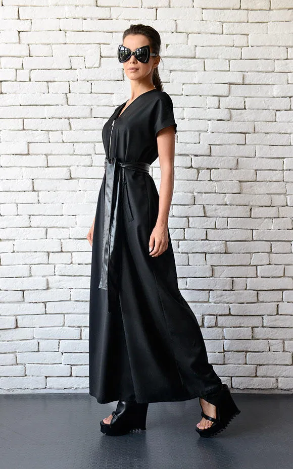 Maxi Black Jumpsuit