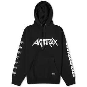 Neighborhood Anthrax Pullover Hoodie, black