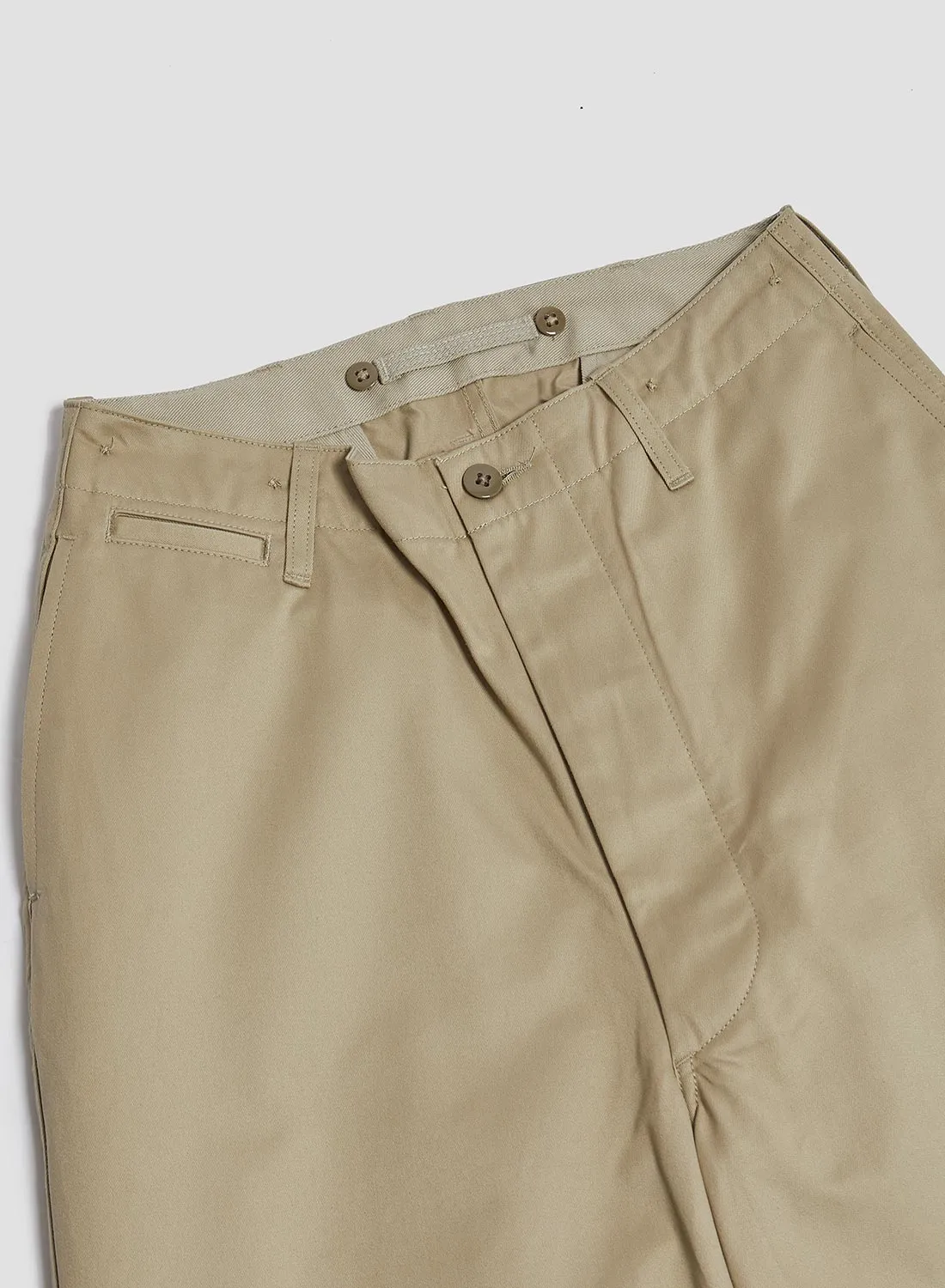 New Basic Chino Pant in Light Beige