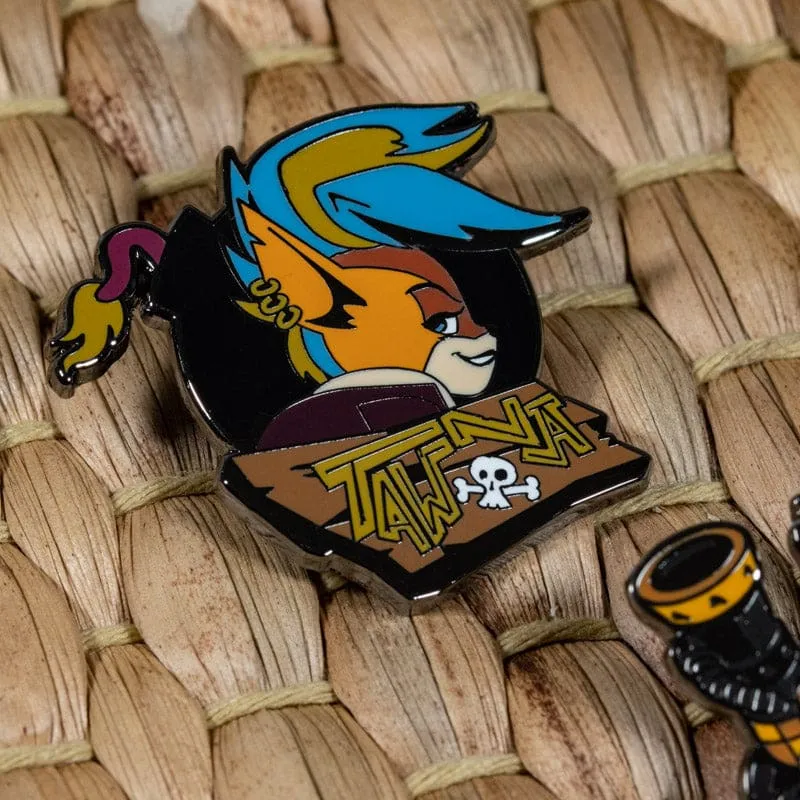 Pin Kings Crash Bandicoot Enamel Pin Badge Set 1.3 – Tawna/Dingodile