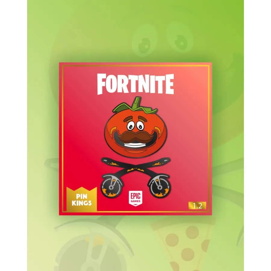 Pin Kings Fortnite Enamel Pin Badge Set 1.2 - Tomatohead