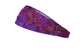 RAVEbandz The Pro - Wide Stretch Headband (Bold Batik)