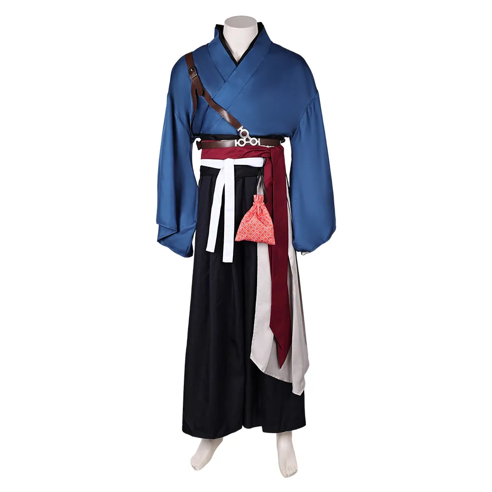 Rise of the Ronin Ronin Blue Outfit Party Carnival Halloween Cosplay Costume