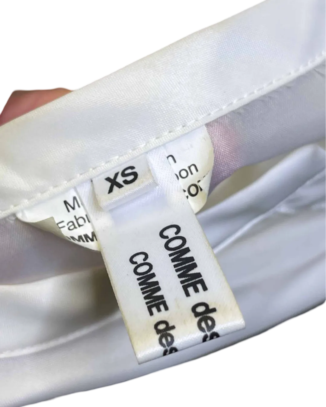 Size XS -  Comme des Garçon Sheer Boxy Top