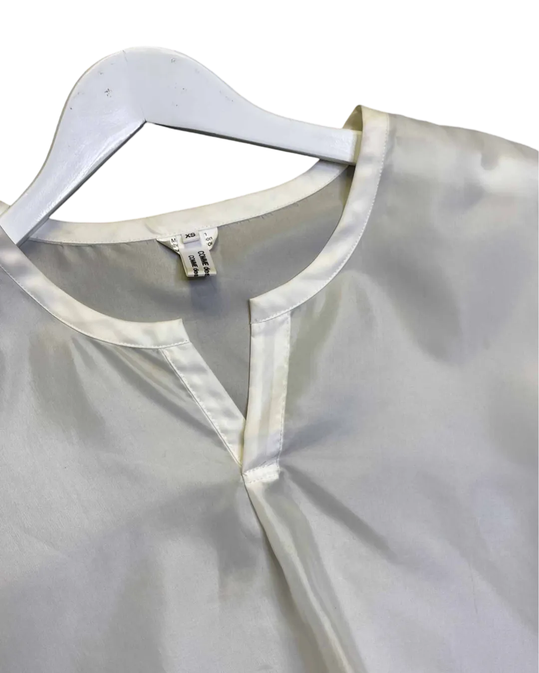 Size XS -  Comme des Garçon Sheer Boxy Top