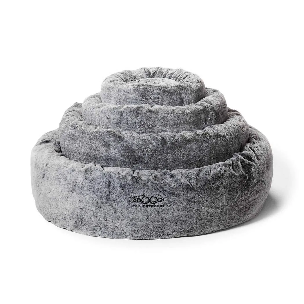 Snooza Cuddler Chinchilla Dog Bed Medium