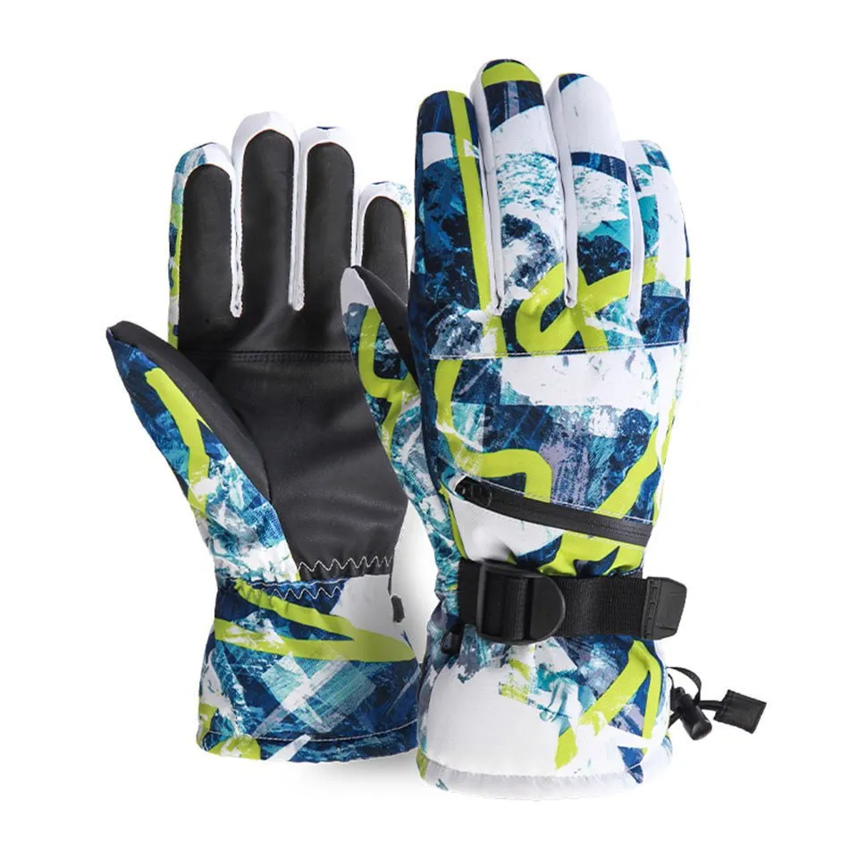 Stylish Moisture-wicking Ski Gloves