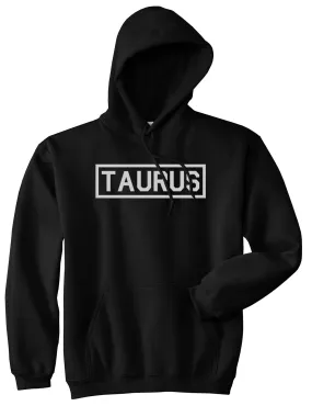 Taurus Horoscope Sign Mens Pullover Hoodie