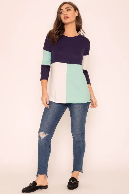 TEEK - Color Block Tunic