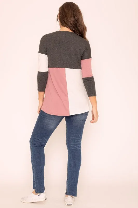 TEEK - Color Block Tunic