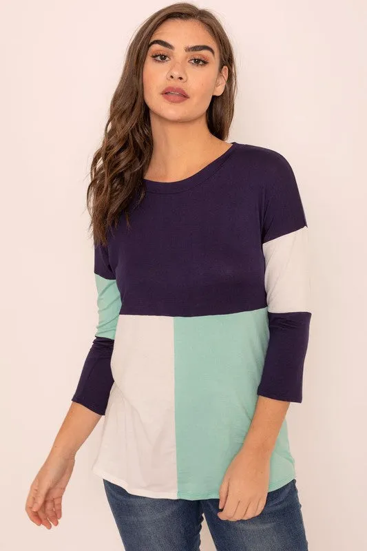 TEEK - Color Block Tunic