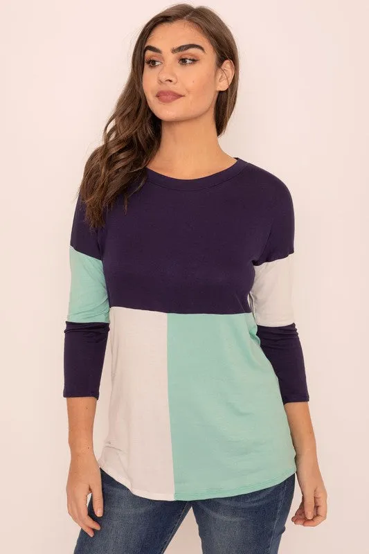 TEEK - Color Block Tunic