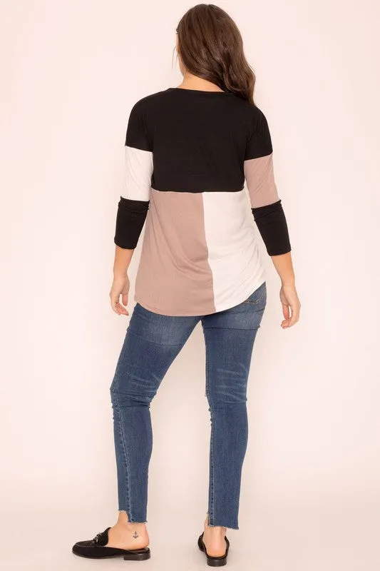 TEEK - Color Block Tunic