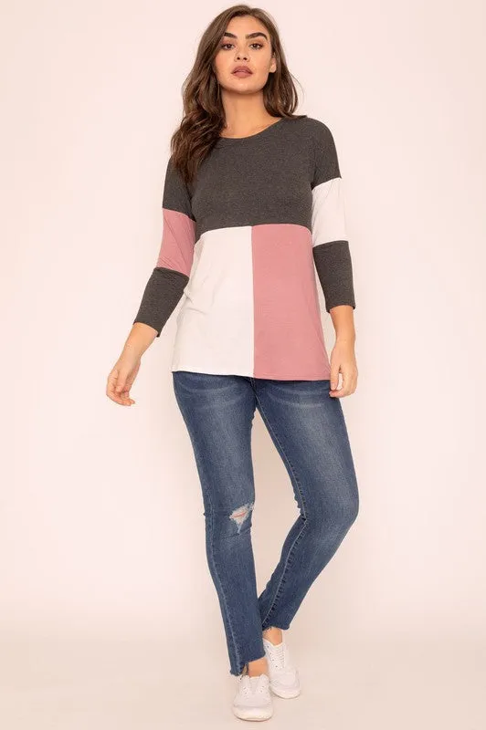 TEEK - Color Block Tunic