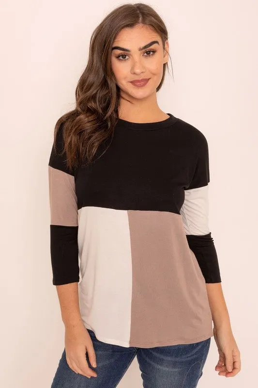 TEEK - Color Block Tunic