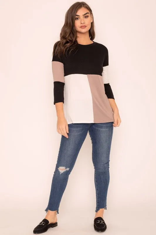 TEEK - Color Block Tunic