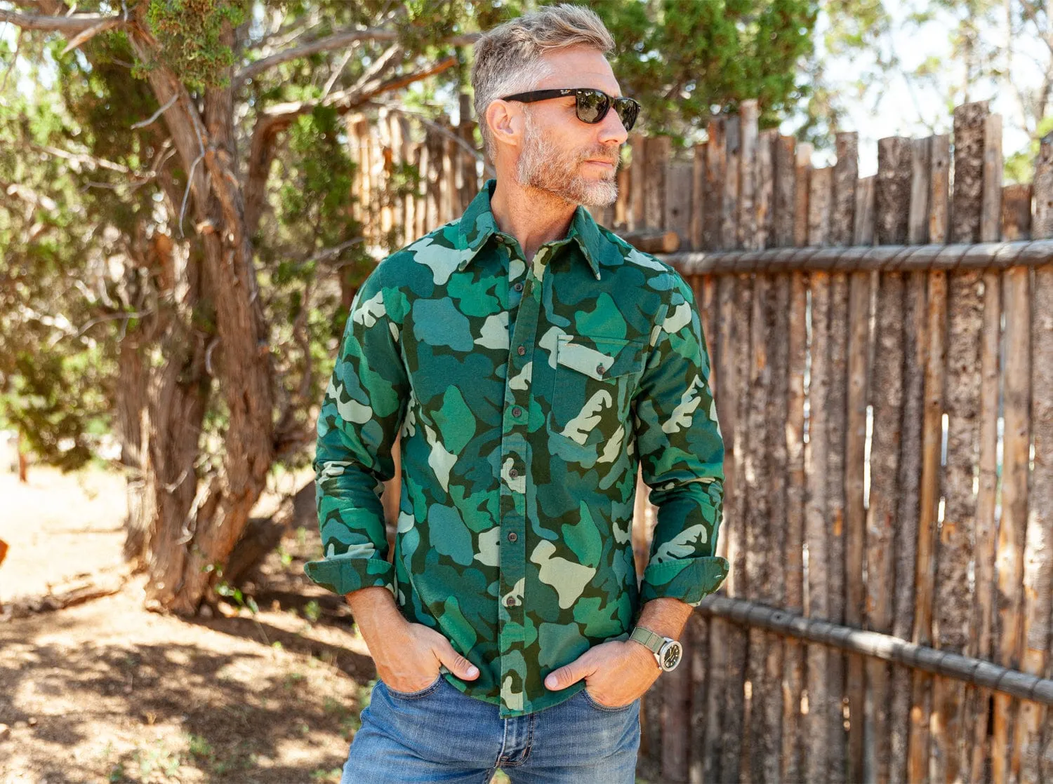 The J.R. Shirt - Course Camo