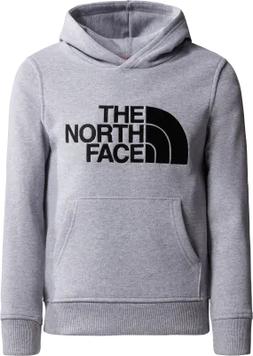 The North Face Boys&#x27; Drew Peak Pullover Hoodie TNF Light Grey Heather | Buy The North Face Boys&#x27; Drew Peak Pullover Hoodie TNF Light Grey Heather here | Outnorth