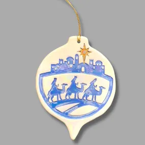 Three Wisemen Luster Ornament